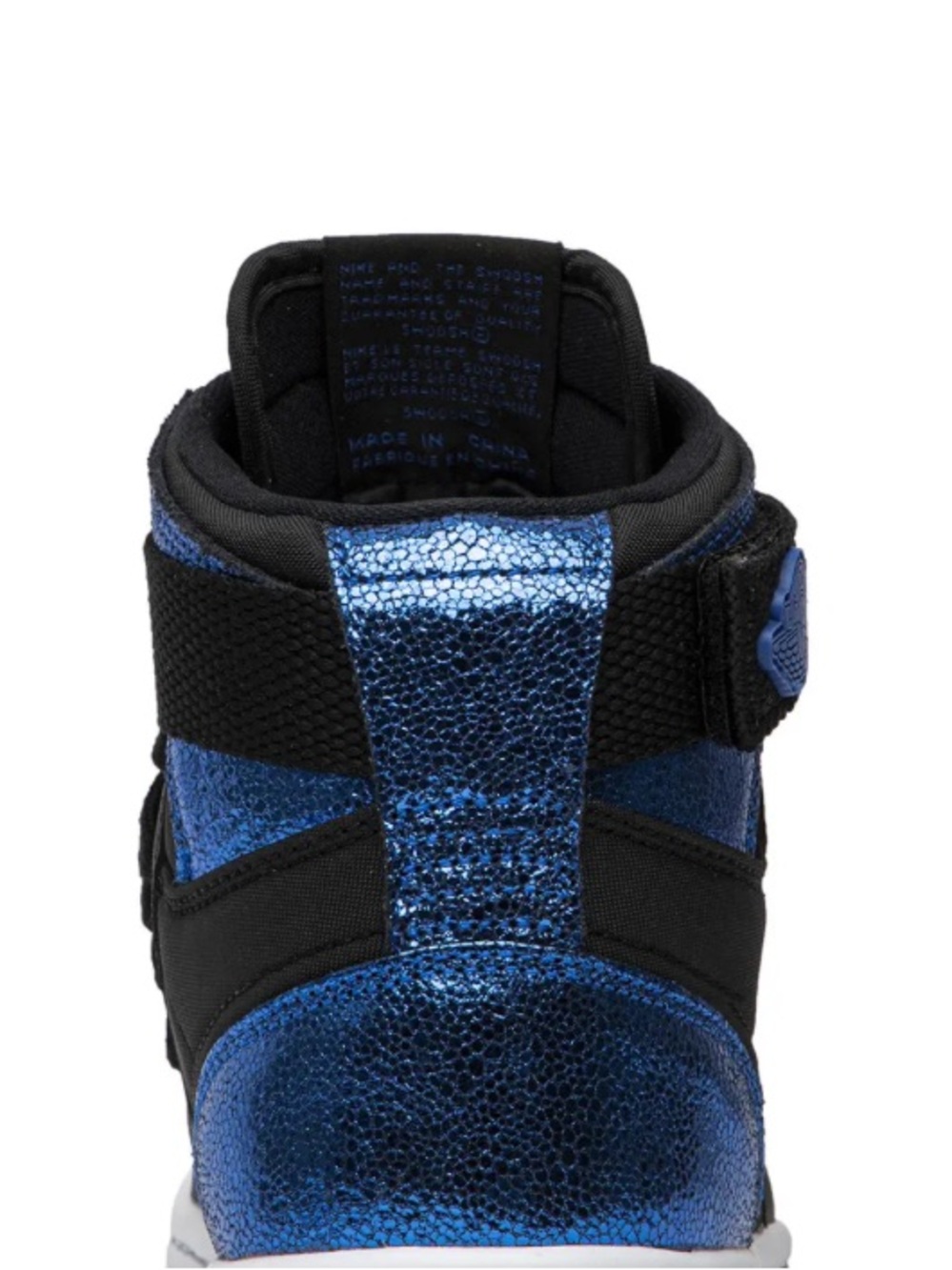 Jordan Wmns Air Jordan 1 Nova XX in Black and Game Royal - Picture 6 of 13